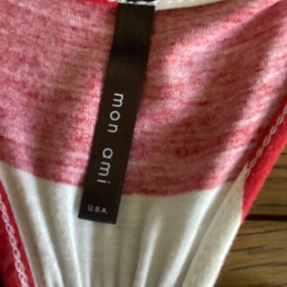 Mon Ami Patriotic Tank Top Sz M #71L - Picture 6 of 7